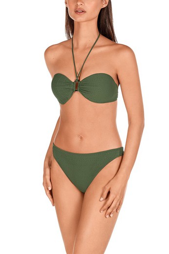 Bikini Dolores Cortés Bandeau Tienda Azulik