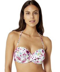 Bikini Red Point Sujetador Band Sin Tirantes Copa D Tienda Azulik