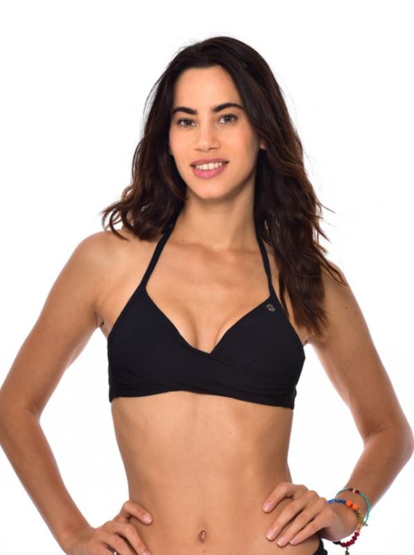 Bikini Banana Moon Sujetador Negro Tienda Azulik