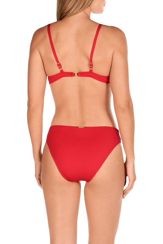 Bikini Dolores Cort S Balconette Rojo Tienda Azulik