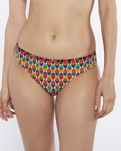 Red Point Bikini Hip Bottom PANAY