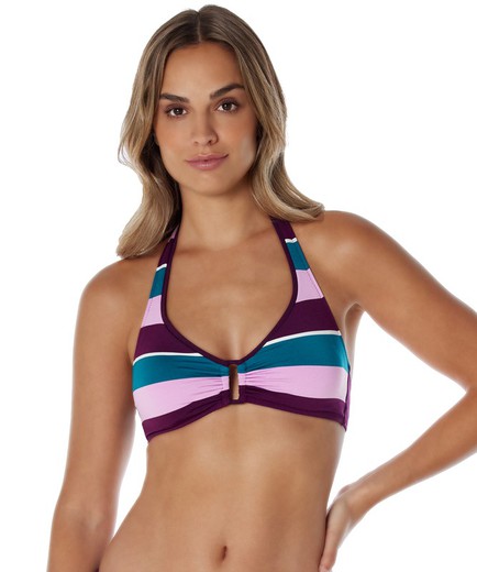 Bikini Red Point Sujetador Top Anilla B/C NAYLA