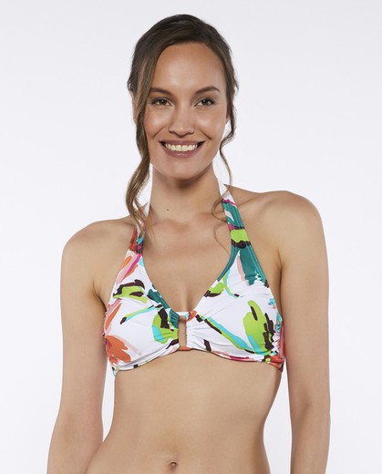 Bikini Red Point Sujetador Top Anilla SAMAR