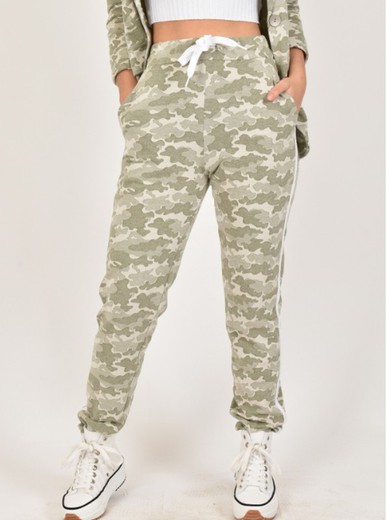 Pantalón Jogger de Mujer Camuflaje