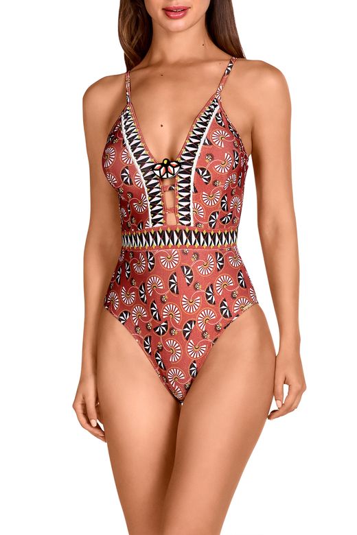 Bañador Dolores Cortés Escotado 2518