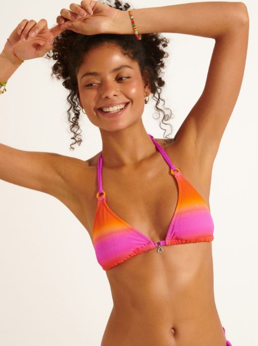 YERO CANDYCRUSH Banana Moon verschuifbare triangelbeha-bikinis