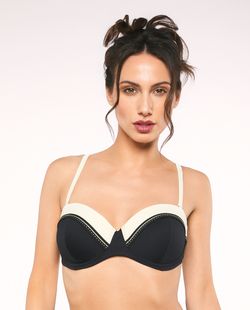 Bikini Red Point Sujetador Bandeau "C" DALIS