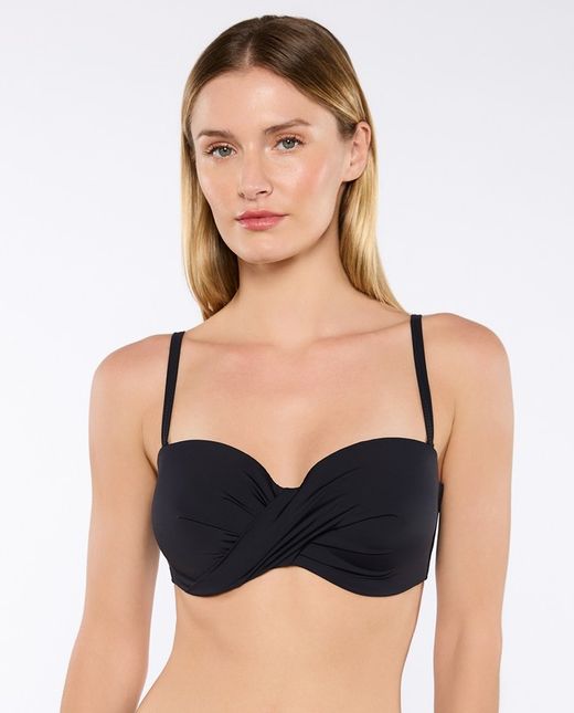 SALI rode punt bandeau-bh "C" bikini