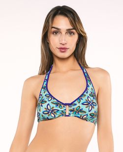 Bikini Red Point Sujetador Top Anilla GINA