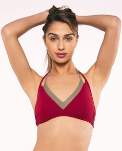 Bikini rood punt bh-topje ANTAO