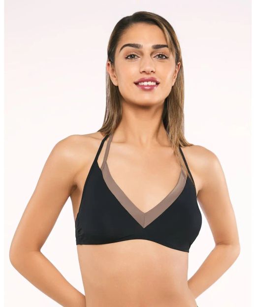 Bikini-BH mit roter Spitze ANTAO