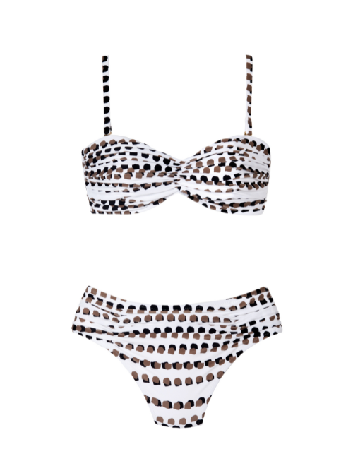 Bikini Roidal Bandeau Fruncido CARLA "C"