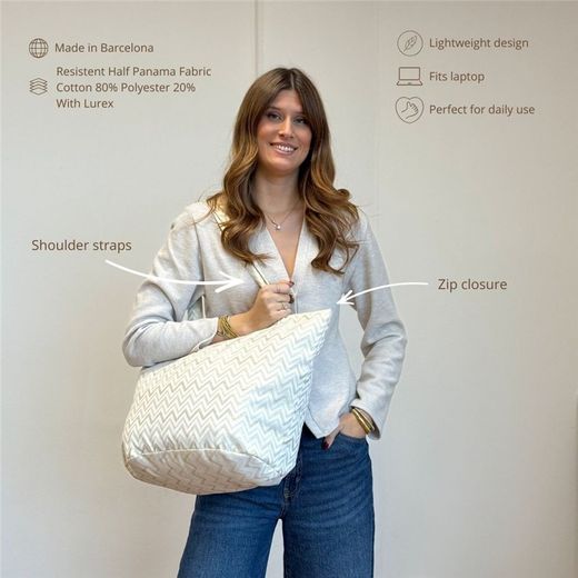 Bolsa Grande con Cremallera De La Mur ASTRO