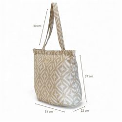 Bolsa Grande con Cremallera De La Mur CAMPO