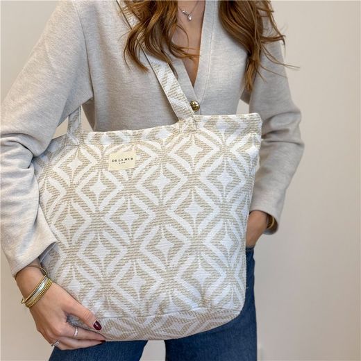 Bolsa Grande con Cremallera De La Mur CAMPO