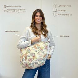 Bolsa Grande con Cremallera De La Mur COLOR