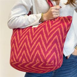 Bolsa Grande con Cremallera De La Mur FUEGO