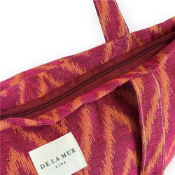 Bolsa Grande con Cremallera De La Mur FUEGO