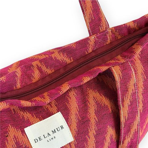 Bolsa Grande con Cremallera De La Mur FUEGO