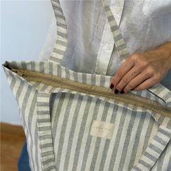 Bolsa Grande de Playa con Cremallera De La Mur LUGRIS