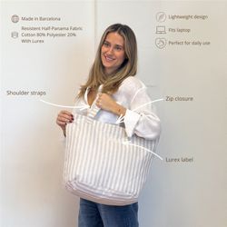 Bolsa Grande con Cremallera De La Mur LULIL