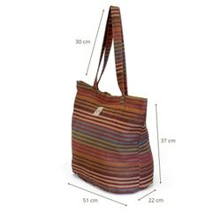 Bolsa Grande con Cremallera De La Mur MARIA