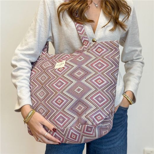 Bolsa Grande con Cremallera De La Mur NANA