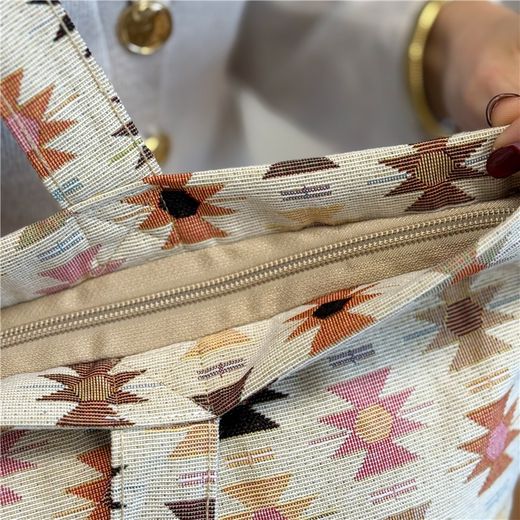 Bolsa Grande con Cremallera De La Mur ROYAL