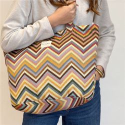 Bolsa Grande con Cremallera De La Mur ZAGA