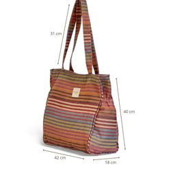 Bolsa Mediana con Cremallera y Bolsillos Laterales De La Mur MARIA