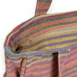 Bolsa Mediana con Cremallera y Bolsillos Laterales De La Mur MARIA