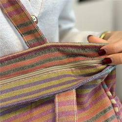 Bolsa Mediana con Cremallera y Bolsillos Laterales De La Mur MARIA