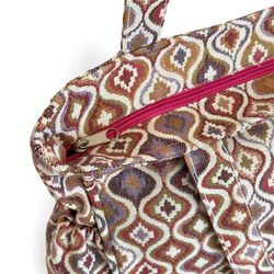 Bolsa Mediana con Cremallera y Bolsillos Laterales De La Mur ONDA