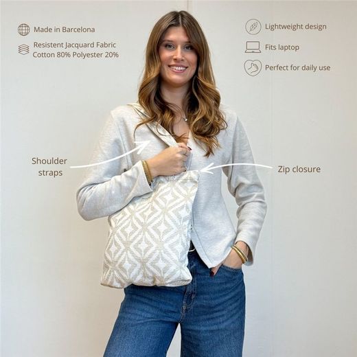 Bolsa Pequeña "Tote Bag" De La Mur CAMPO