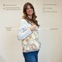 Bolsa Pequeña "Tote Bag" De La Mur COLOR