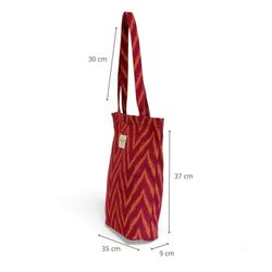 Bolsa Pequeña "Tote Bag" De La Mur FUEGO