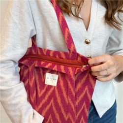Bolsa Pequeña "Tote Bag" De La Mur FUEGO