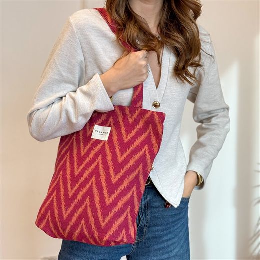 Bolsa Pequeña "Tote Bag" De La Mur FUEGO