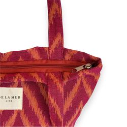 Bolsa Pequeña "Tote Bag" De La Mur FUEGO