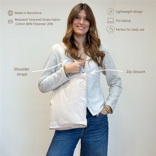 Bolsa Pequeña "Tote Bag" De La Mur IBI