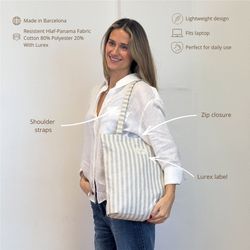 Bolsa Pequeña "Tote Bag" De La Mur LUGRIS