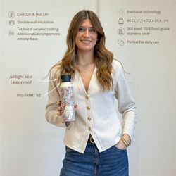 Botella de Agua De La Mur x Runbott FLORA