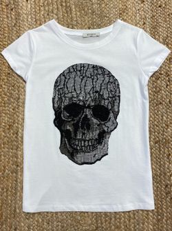 Camiseta Calavera Brillos