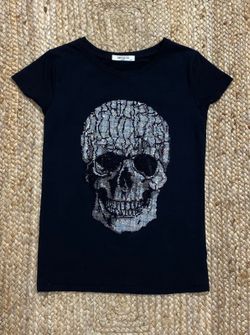 Camiseta Calavera Brillos