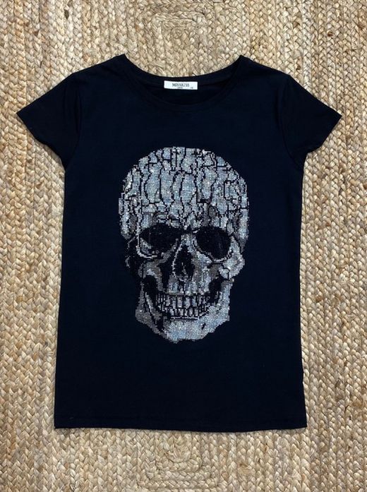 Glitter Skull T-shirt