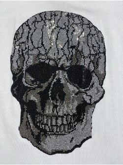 Camiseta Calavera Brillos