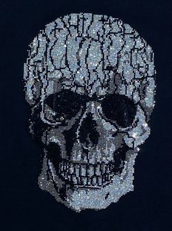Glitter Skull T-shirt
