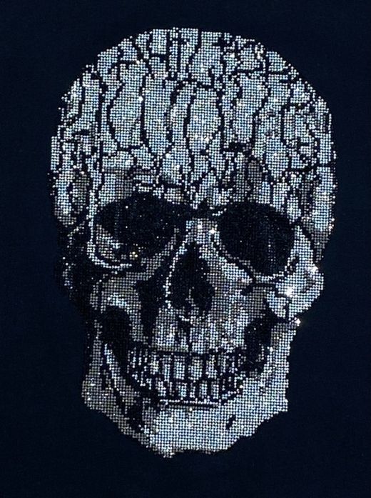 Glitter Skull T-shirt