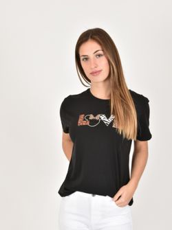 Camiseta de Mujer Love manga corta
