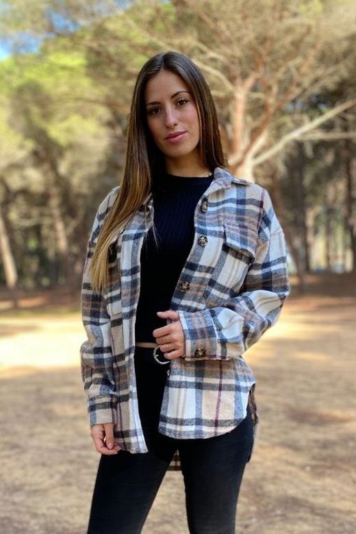 Sobrecamisa de cuadros